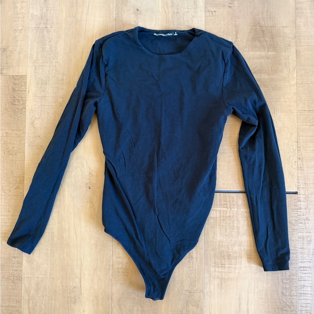 Abercrombie & Fitch Black Long Sleeve Tee